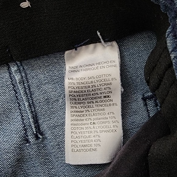 Chico's So Slimming Juliet Denim Ankle Jeans Starlight Indigo Size 00R - Picture 5 of 7